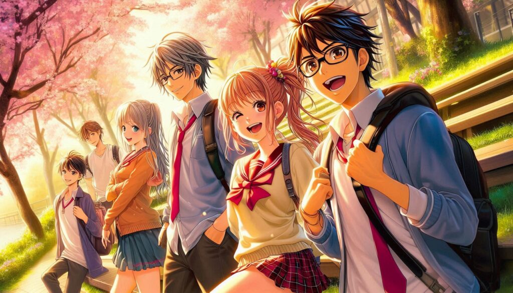 アニソンを意識した青春OP系BGM【笑顔のリズム】