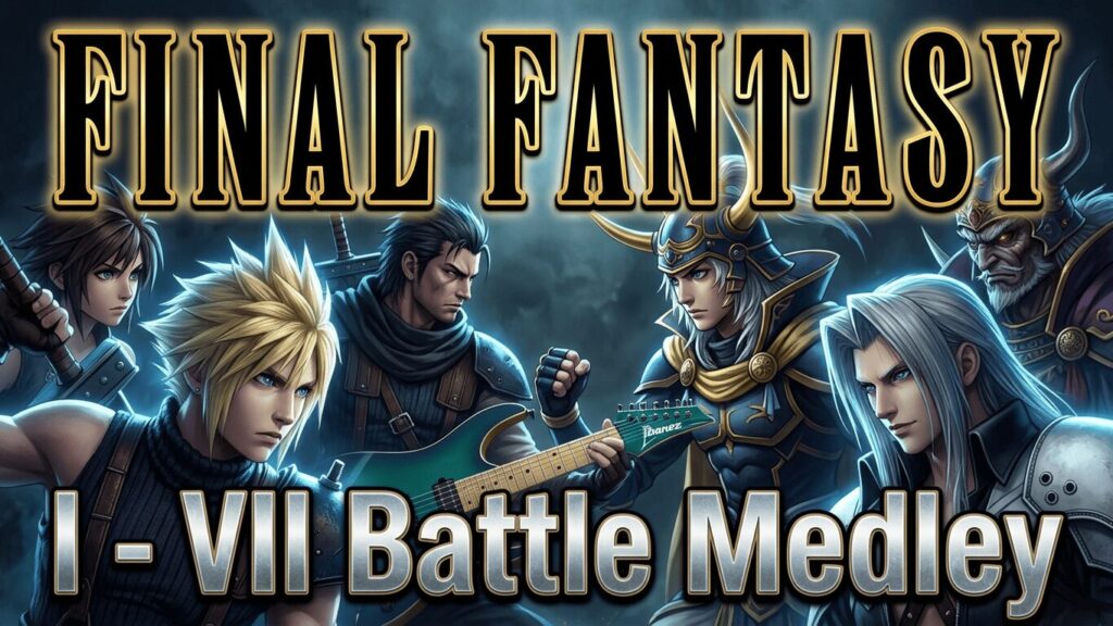 【FINAL FANTASY】 FFⅠ・Ⅱ・Ⅲ・Ⅳ・Ⅴ・Ⅶ　Battle Scene Medley