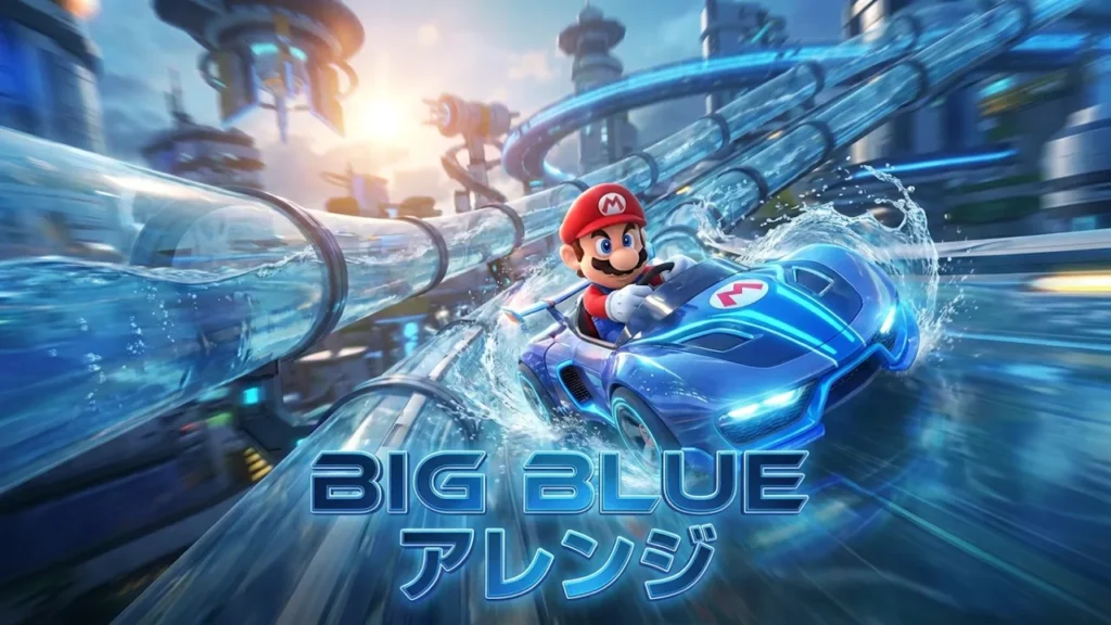 【Mario Kart8】【F-Zero】Big Blue Cover