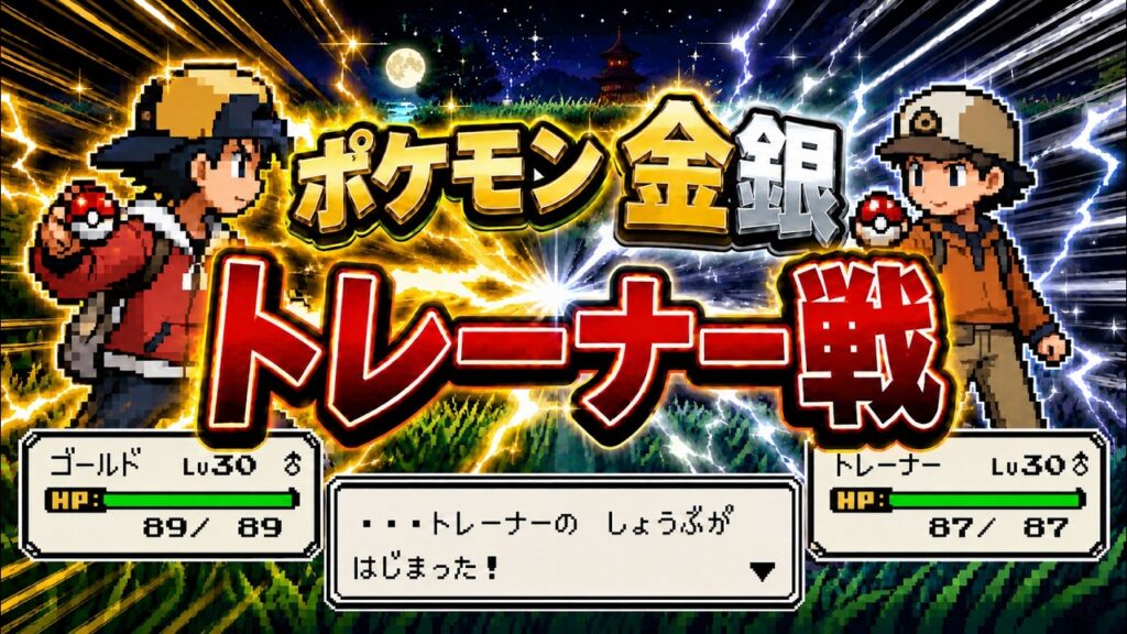 ポケモン金銀 トレーナー戦アレンジ / Pokémon Gold & Silver Trainer Battle Arrangement