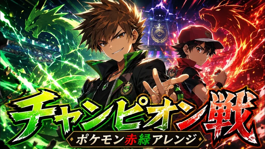ポケモン赤緑 チャンピオン戦アレンジ Pokémon FireRed & LeafGreen – Final Battle: VS Champion(Remix)