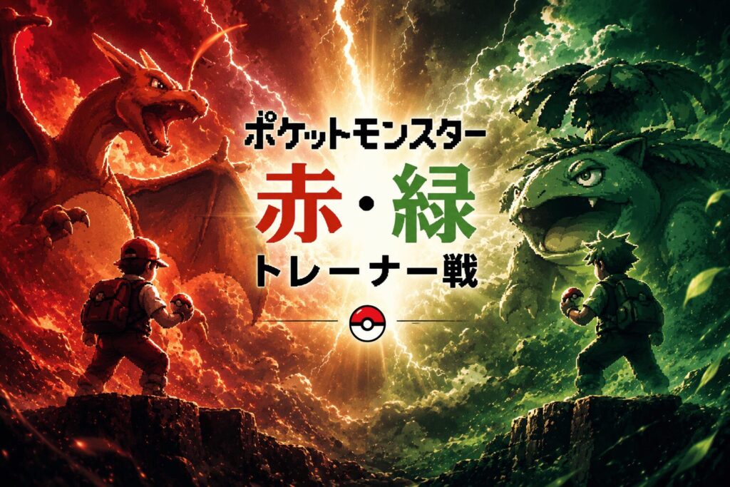 【ポケモン赤緑】トレーナー戦 BGM アレンジ｜Pokémon Red & Green Trainer Battle Remix